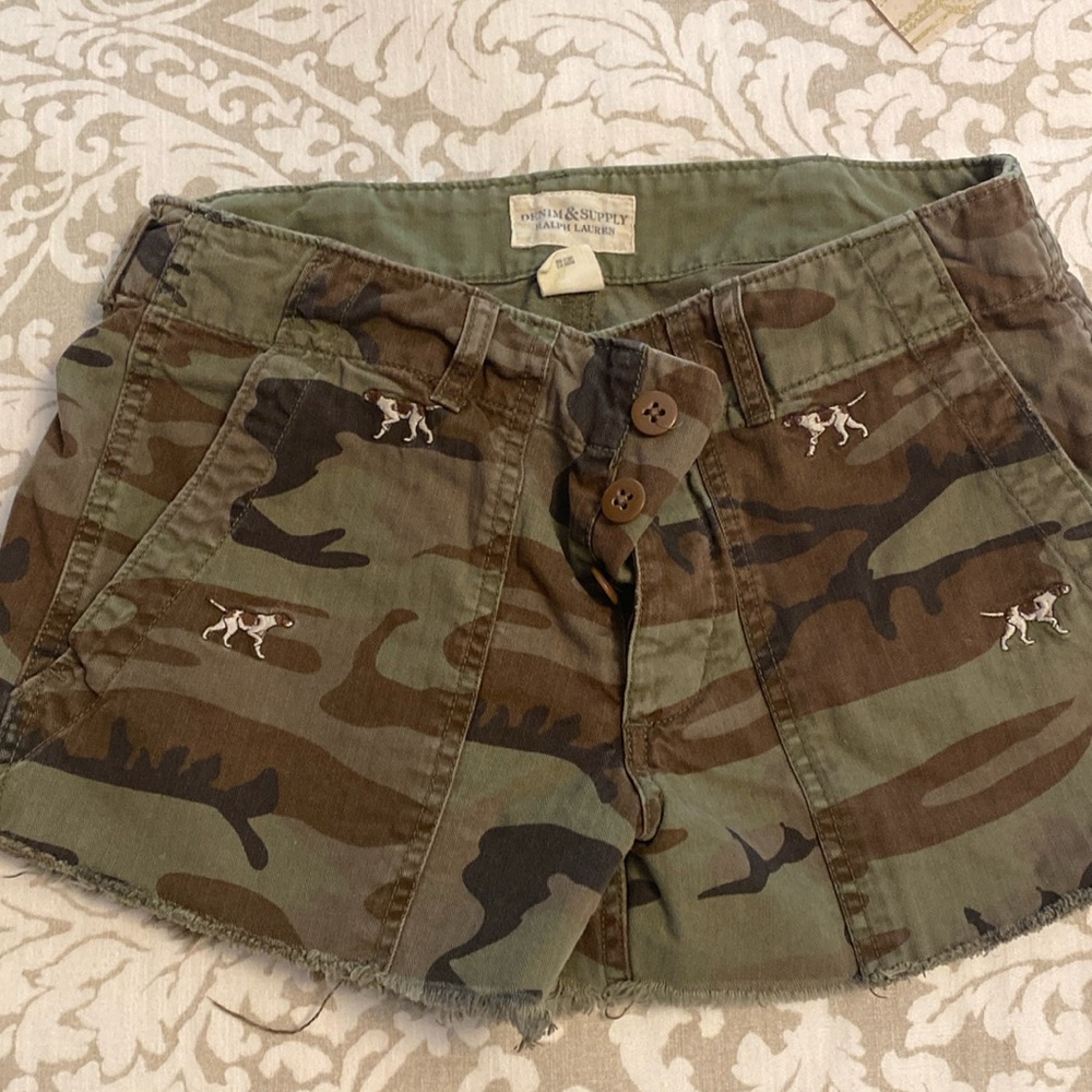 Ralph Lauren denim cargo shorts